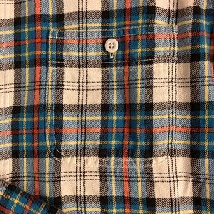 J. Crew size L Sportswear Plaid L/S Flannel